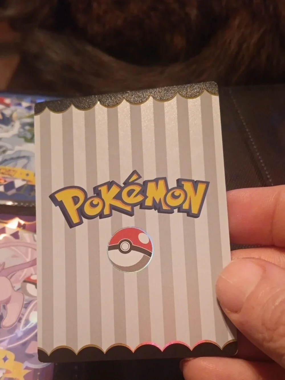 Pokemon Umbreon Trading Card - Black, Yellow, Purple